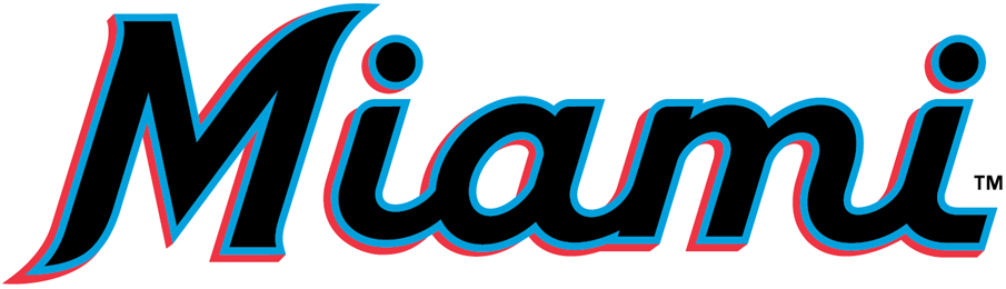 Miami Marlins 2019-Pres Wordmark Logo DIY iron on transfer (heat transfer)